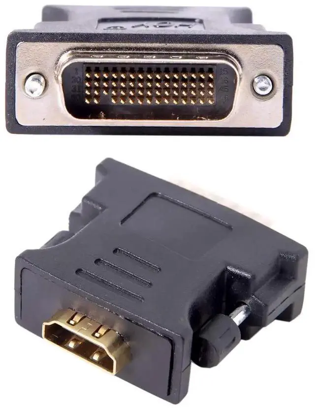 Alt view image 4 of 7 - WRIARICH LFH DMS-59 Pin Male to HDMI Female Adapter, 1080P HD Video Converter for PC Graphics Card Monitor Connection