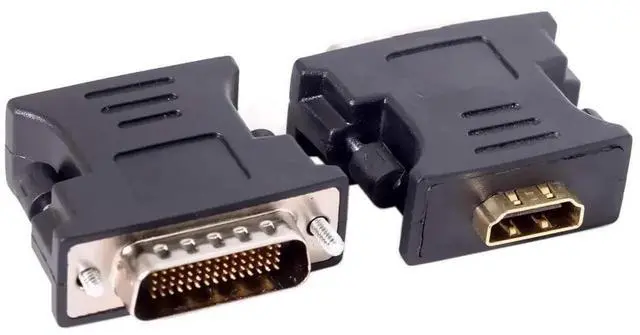 Alt view image 7 of 7 - WRIARICH LFH DMS-59 Pin Male to HDMI Female Adapter, 1080P HD Video Converter for PC Graphics Card Monitor Connection