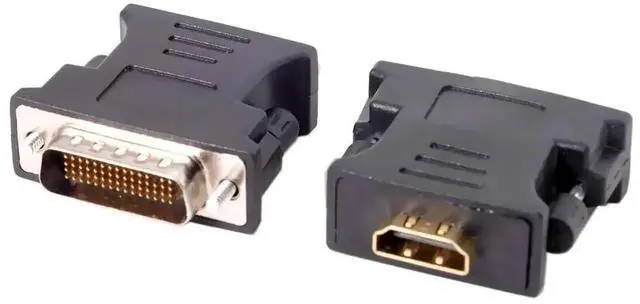 Alt view image 6 of 7 - WRIARICH LFH DMS-59 Pin Male to HDMI Female Adapter, 1080P HD Video Converter for PC Graphics Card Monitor Connection