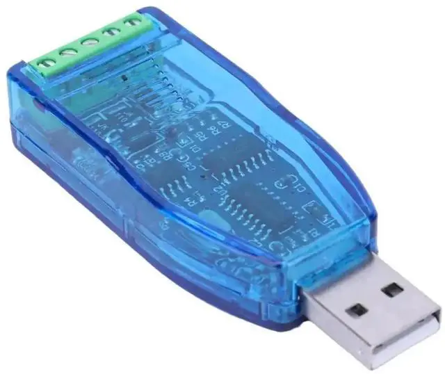 Main image of WRIARICH Industrial USB to RS485 Serial Converter Module, U485 Communication Adapter with TVS & ESD Surge Protection Terminal Block Connector