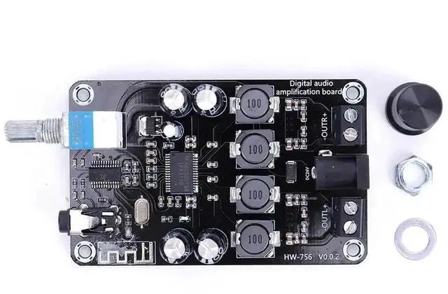 Alt view image 3 of 3 - WRIARICH TPA3118D2 Bluetooth 5.0 Digital Amplifier Board, Dual Channel 2×50W, DC 1224V