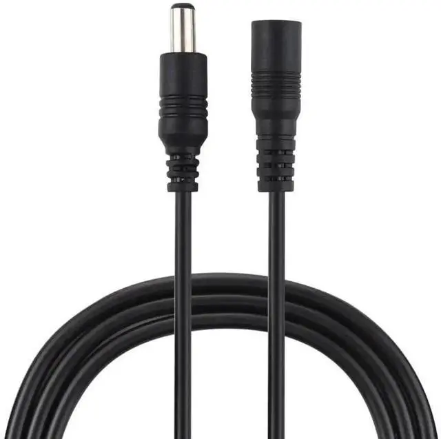 Main image of WRIARICH 1M 22AWG DC Power Extension Cable 5.5x2.1mm Female to Male Plug for Laptop Power Supply