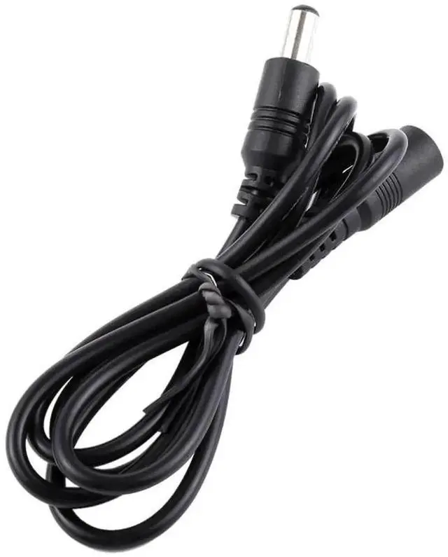 Alt view image 4 of 6 - WRIARICH 1M 22AWG DC Power Extension Cable 5.5x2.1mm Female to Male Plug for Laptop Power Supply