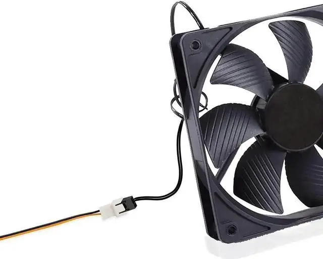Alt view image 3 of 7 - WRIARICH 4-Pin Molex Pass-Through to 5×3-Pin Fan Splitter Cable, Adjustable 12V/7V/5V Output for PC Case & CPU Cooling Fans