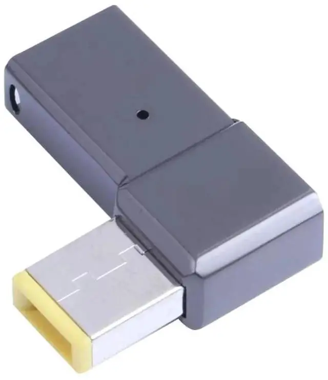 Alt view image 3 of 5 - WRIARICH 100W USB-C Type-C Female to Big Square Male Laptop Charging Adapter, Fast PD Power Converter Plug
