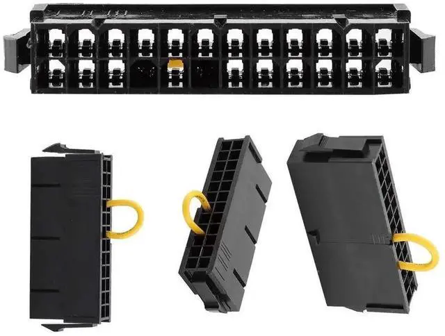 Alt view image 2 of 7 - WRIARICH 24-Pin ATX Power Supply Jumper Bridge, 20+4 Pin PSU Starter Tool for Mining Rigs