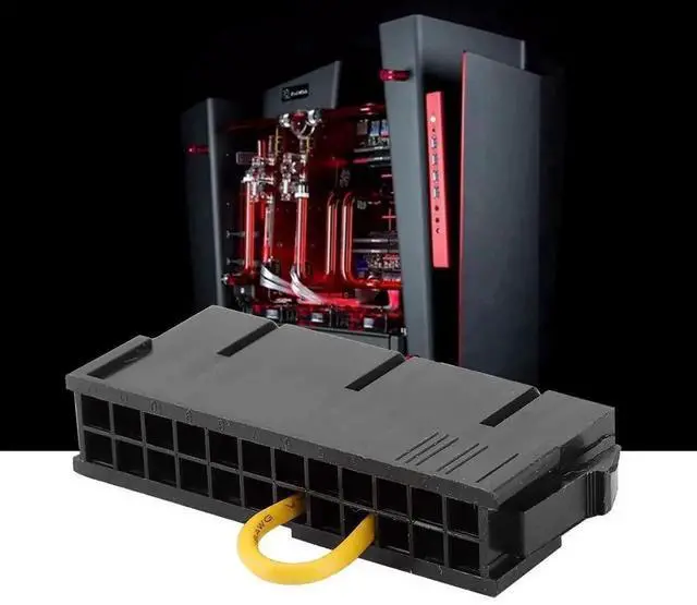 Alt view image 7 of 7 - WRIARICH 24-Pin ATX Power Supply Jumper Bridge, 20+4 Pin PSU Starter Tool for Mining Rigs