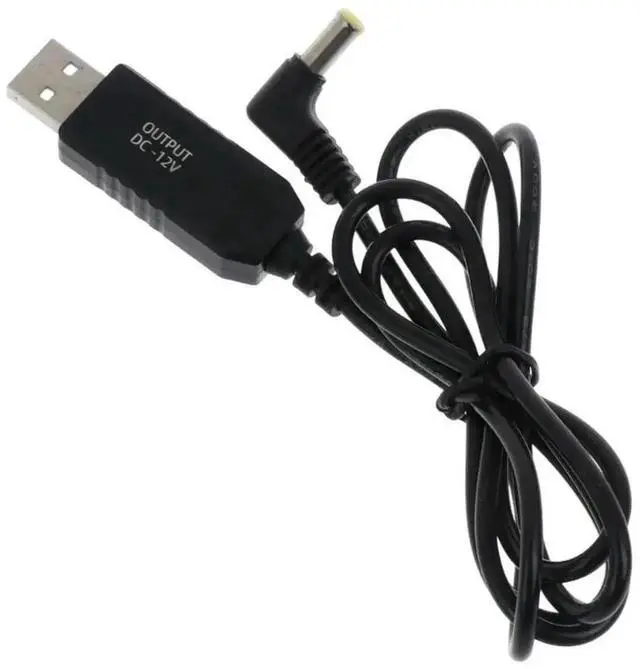 Main image of WRIARICH USB 5V to DC 12V Step-Up Power Converter Cable with 5.0x3.0mm DC Plug