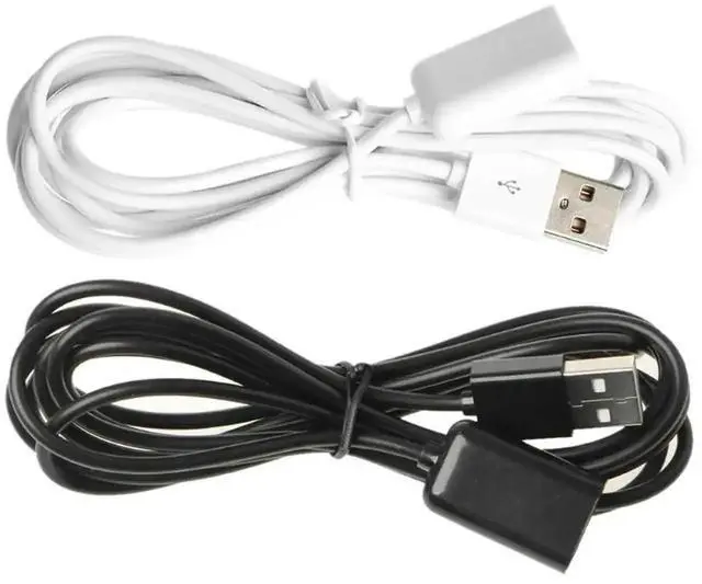 Alt view image 2 of 3 - WRIARICH 200cm Black USB2.0 Type A Male to Female Extension Cable, High Speed Data & Charging Extender Cord for PC, Laptop, Keyboard & USB Peripherals