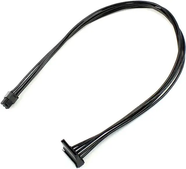 Alt view image 2 of 6 - WRIARICH 40cm Mini 6Pin to SATA Power Cable for Dell Vostro 3070 3670 3967 3977 3980