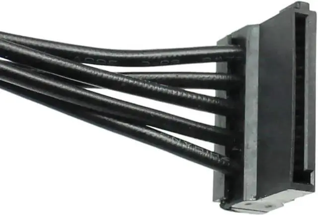Alt view image 4 of 6 - WRIARICH 40cm Mini 6Pin to SATA Power Cable for Dell Vostro 3070 3670 3967 3977 3980