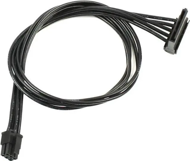 Alt view image 5 of 6 - WRIARICH 40cm Mini 6Pin to SATA Power Cable for Dell Vostro 3070 3670 3967 3977 3980