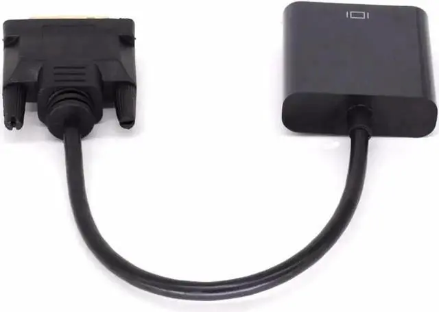 Alt view image 3 of 5 - WRIARICH 25CM Active Dual Link DVI-D 24+1 Male to VGA Female DAC Converter Cable, Digital to Analog Video Adapter Support 1080P