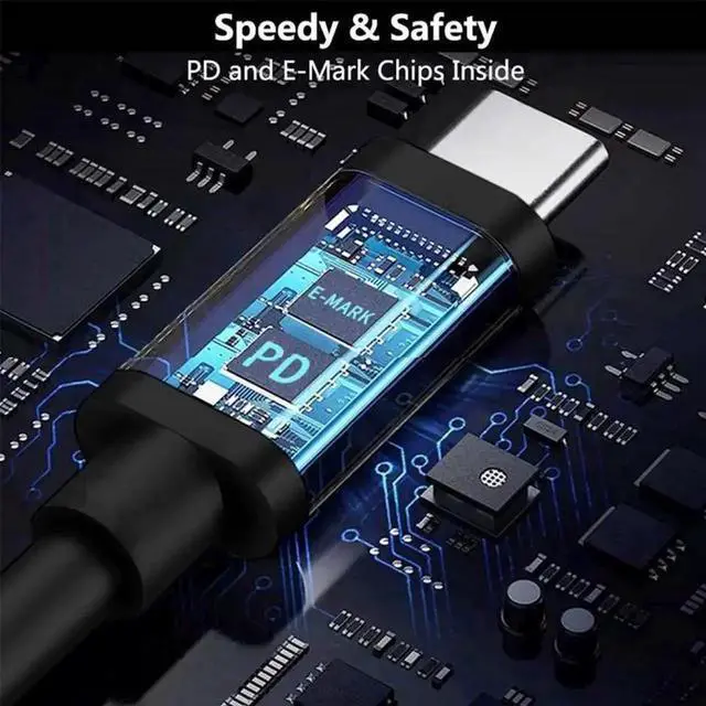 Alt view image 6 of 7 - WRIARICH 1.5M USB-C Elbow to 5.5x2.5mm Laptop Charging Cable PD65W + DC Power Jack Harness for HP 17-R 17-N M7-N Series 799752-Y18 F18 S1