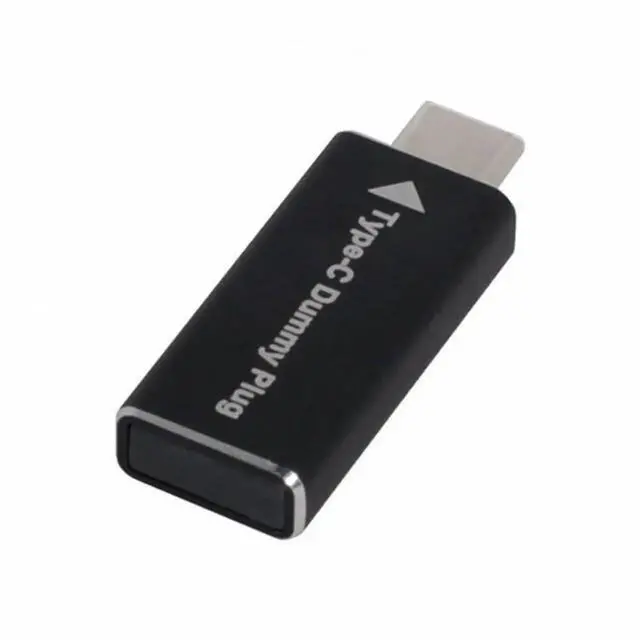 Alt view image 4 of 7 - WRIARICH USB-C Virtual Display Dummy Plug, DP-Alt Mode DDC EDID Headless Ghost Display Emulator 4K@17Hz Black
