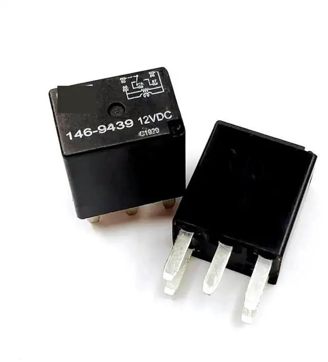 Alt view image 3 of 3 - WRIARICH CAT 248-2841 24VDC 5Pin Automotive Relay, Resistor Suppression Plug-in Relay for Excavator & Loader, Alternative 146-9439 (12VDC), 1PCS