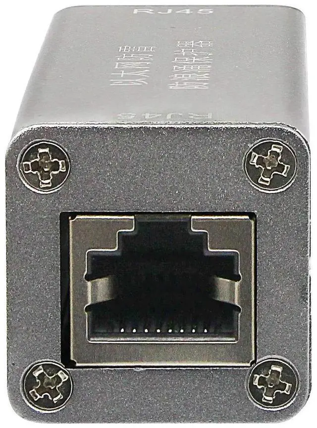 Alt view image 4 of 7 - WRIARICH Outdoor RJ45 Ethernet Surge Protector SPD Lightning Arrester, Gigabit LAN Surge Suppressor Compatible with PoE PoE+ PoE++ Switch IP Camera, Inline Network Overvoltage Protection Device