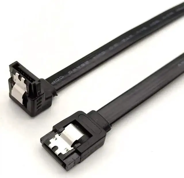 Alt view image 3 of 4 - WRIARICH 2-Bay 2.5" to 3.5" Metal Hard Drive Mounting Bracket Adapter Kit, SSD/HDD Conversion Tray with SATA Data & Power Cables + Mounting Screws, Black Cable Version