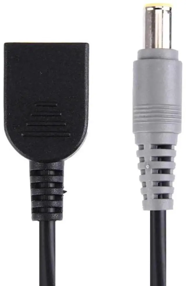 Alt view image 3 of 4 - WRIARICH 10cm DC Power Converter Cable, 7.9×5.5mm Male to 2nd Gen Small Square Female Laptop Charging Cord