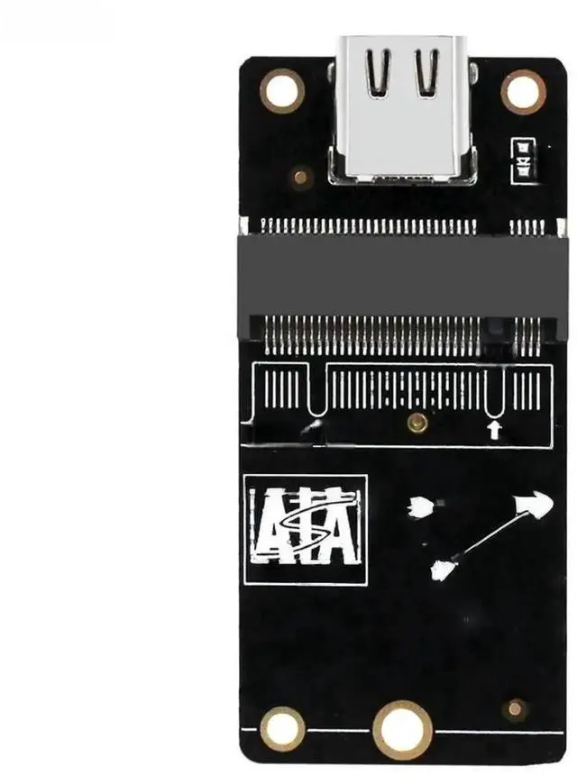 Main image of WRIARICH M.2 to USB 3.1 Gen2 Type-C Riser Adapter, RTL9210B Dual Protocol PCIe NVMe & SATA SSD Reader Card, 10Gbps Speed, Compatible with M Key / B+M Key 2230/2242/2260/2280 NGFF M.2 Drives