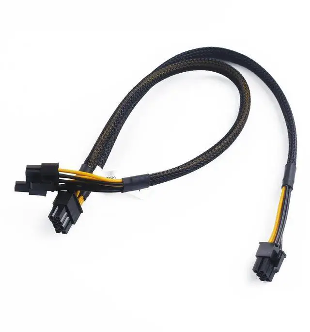 Alt view image 5 of 5 - WRIARICH 8Pin to 6Pin+8Pin Split GPU Power Cable N08NH 9H6FV J30DG for Dell PowerEdge R720 R730 R7910 Server