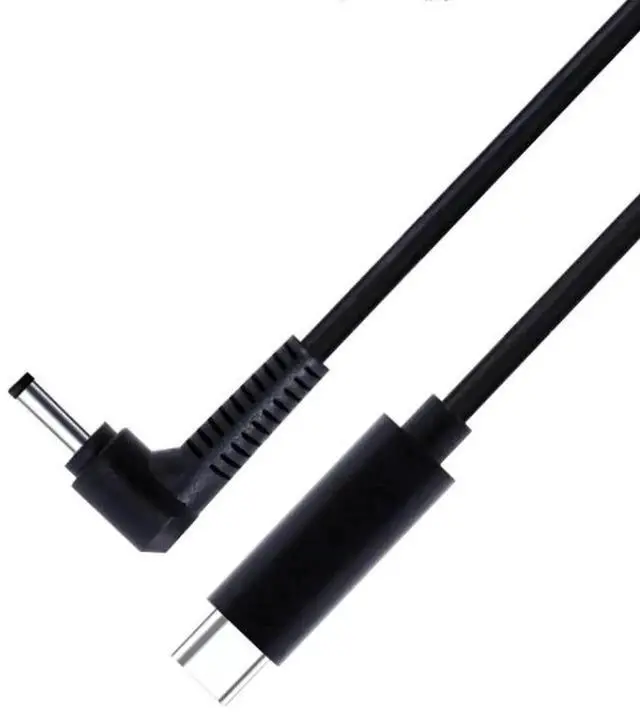 Alt view image 2 of 7 - WRIARICH 1.5m USB-C to DC 4.0×1.7mm PD Trigger Laptop Charging Cable for Lenovo IdeaPad/Yoga Series Notebooks
