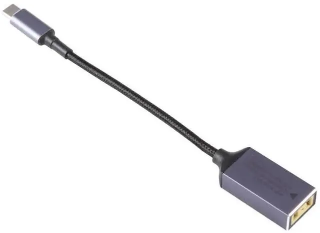 Alt view image 4 of 6 - WRIARICH Nylon Braided USB-C Male to Square DC Female Power Conversion Cable