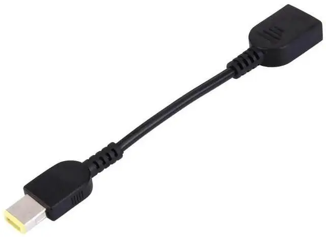 Alt view image 2 of 4 - WRIARICH 10cm Laptop Power Extension Cable, 1st Gen Big Square Female to 1st Gen Big Square Male DC Adapter Cord