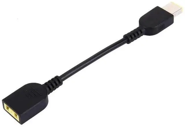 Alt view image 3 of 4 - WRIARICH 10cm Laptop Power Extension Cable, 1st Gen Big Square Female to 1st Gen Big Square Male DC Adapter Cord