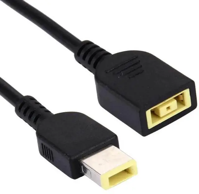 Alt view image 4 of 4 - WRIARICH 10cm Laptop Power Extension Cable, 1st Gen Big Square Female to 1st Gen Big Square Male DC Adapter Cord