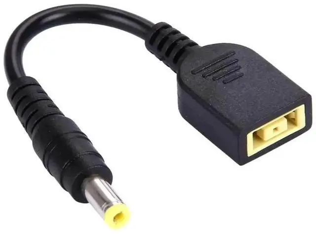 Main image of WRIARICH 10cm Laptop Power Conversion Cable, 1st Gen Large Square Female to 5.5×2.5mm Male DC Charging Cord