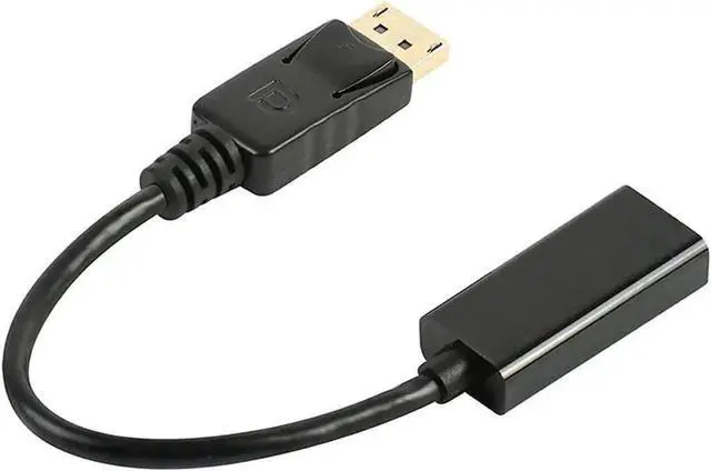 Alt view image 2 of 4 - WRIARICH Gold-Plated Passive DisplayPort to HDMI Compatible Adapter, DP to HDMI Video Converter Supports 1080P Full HD Resolution