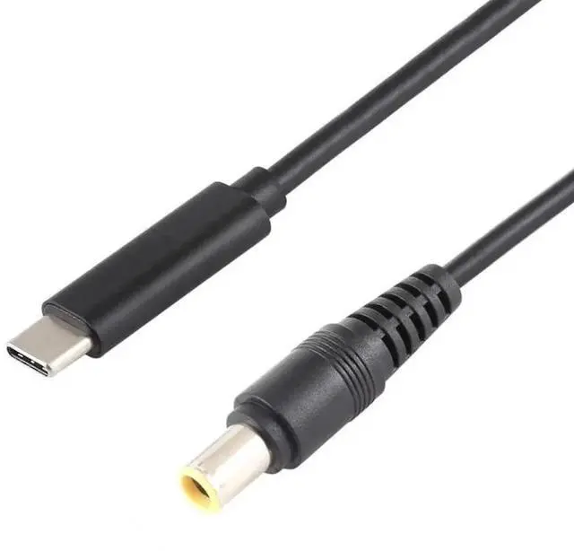Alt view image 2 of 6 - WRIARICH 1.5M USB-C to DC 7.9×5.5mm PD Laptop Charging Cable, Type-C Male to 7.9*5.5mm Barrel Plug Power Cord for ThinkPad Laptops