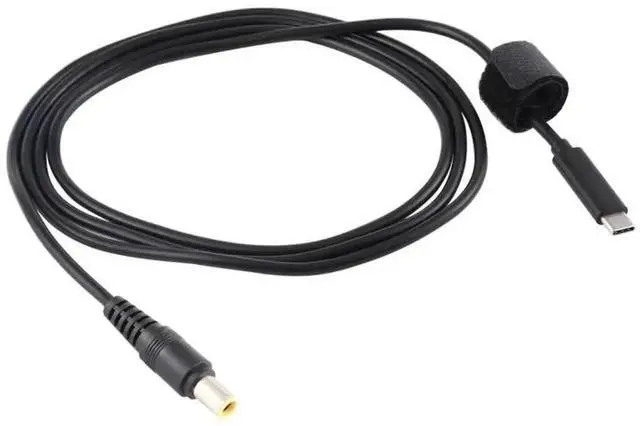 Alt view image 6 of 6 - WRIARICH 1.5M USB-C to DC 7.9×5.5mm PD Laptop Charging Cable, Type-C Male to 7.9*5.5mm Barrel Plug Power Cord for ThinkPad Laptops