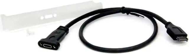 Alt view image 2 of 3 - WRIARICH 50CM Type-E Key-A Male to USB-C Female Front Panel Extension Cable | USB3.2 Gen2 Mainboard Header Expansion Cord