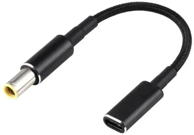 Alt view image 4 of 5 - WRIARICH 100W PD Nylon Braided DC 7.9×0.9mm to USB-C Fast Charging Converter Cable, 18.5V-20V Input