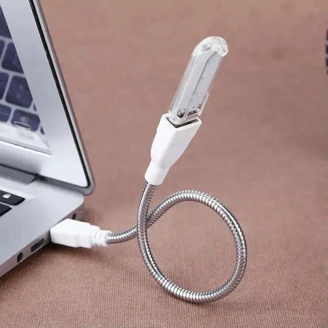 Alt view image 3 of 3 - WRIARICH USB Male to Female Extension Cable with Bendable Metal Gooseneck for USB LED Lights
