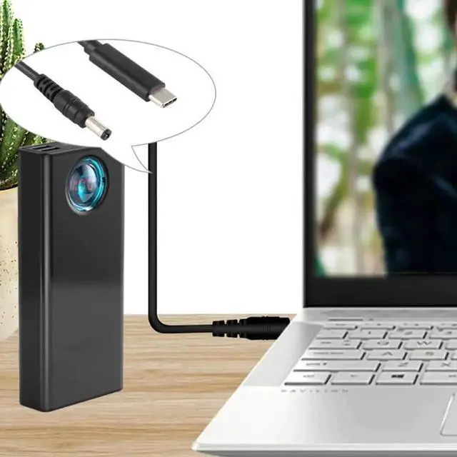 Alt view image 3 of 6 - WRIARICH 1.5m USBC to DC 5.5×2.1mm PD Trigger Power Cable for DC Powered Devices