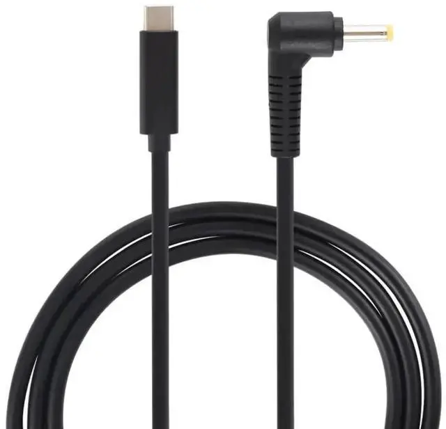 Main image of WRIARICH 1.5M USB-C to 4.0×1.7mm DC Plug Laptop PD Charging Cable | Type-C Input to 4017 DC Barrel Power Cord