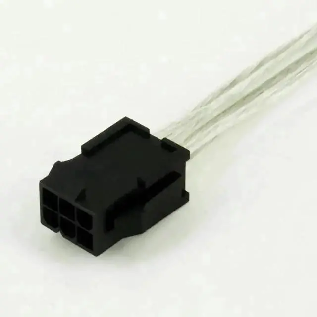 Alt view image 3 of 7 - WRIARICH 6 Pin Male to Female PCI-E Power Extension Cable for Graphics Card