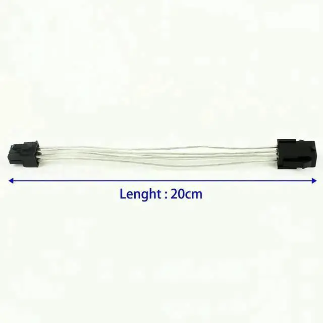 Alt view image 2 of 7 - WRIARICH 6 Pin Male to Female PCI-E Power Extension Cable for Graphics Card