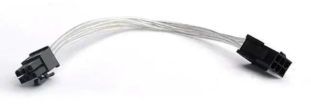 Alt view image 6 of 7 - WRIARICH 6 Pin Male to Female PCI-E Power Extension Cable for Graphics Card