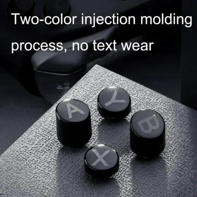 Alt view image 5 of 6 - WRIARICH GuliKit NS32 ABXY Keycaps, Replacement Button Covers for King Kong 2 Pro, NS08, NS09 Game Controllers
