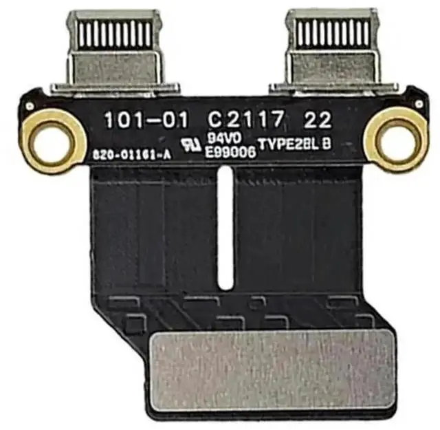 Main image of WRIARICH USB-C DC Power Jack I/O Board Flex Cable Replacement for MacBook Air 13 Inch A1932 A2179 A2337, Part Number 820-01161-A 821-01658-A