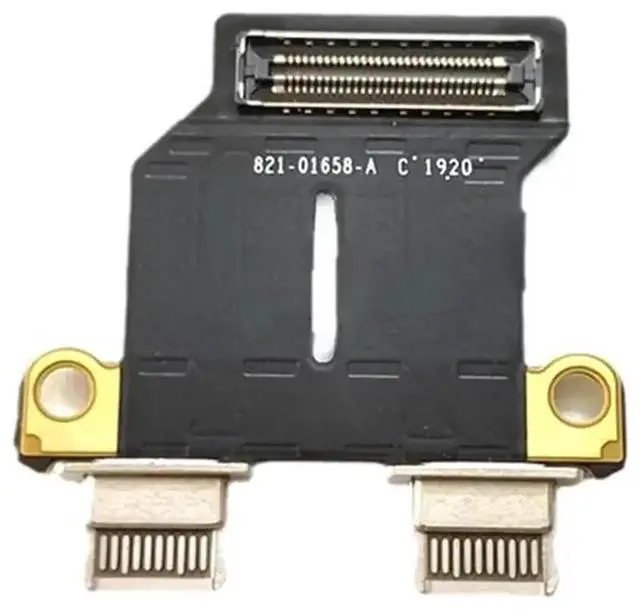 Alt view image 3 of 4 - WRIARICH USB-C DC Power Jack I/O Board Flex Cable Replacement for MacBook Air 13 Inch A1932 A2179 A2337, Part Number 820-01161-A 821-01658-A
