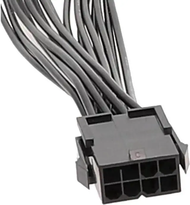 Alt view image 5 of 5 - WRIARICH 20cm PSU Modular Splitter Cable, Single 8Pin to Dual PCIe 8Pin GPU Power Extension Cord for Graphics Cards