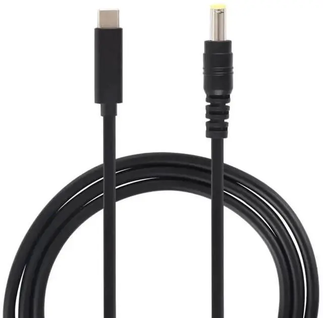 Main image of WRIARICH 1.5M Black USB-C Male to DC 5.5×2.5mm Barrel Power Cable, Type-C to DC 5.5*2.5 Laptop Charging Conversion Cord