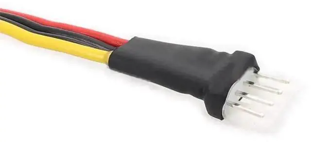 Alt view image 6 of 6 - WRIARICH FDD Small 4Pin Male to 15Pin SATA Female Power Cable, 18AWG Floppy Drive Power Adapter Cord