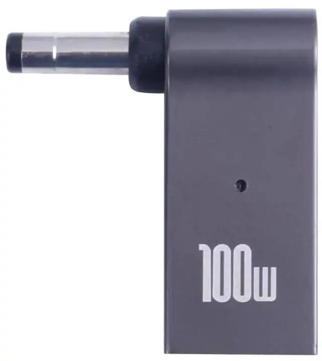 Alt view image 4 of 5 - WRIARICH 100W USB-C Female to DC 4.0x1.7mm Male Power Charging Adapter, Type-C PD to DC Barrel Converter Plug for Laptops & Electronic Devices