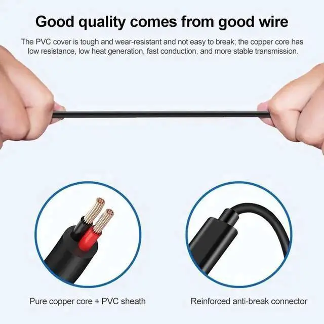 Alt view image 3 of 6 - WRIARICH USB-C to DC 4.8×1.7mm PD Trigger Power Charging Cable|Type-C to DC Barrel Plug Power Adapter Cord